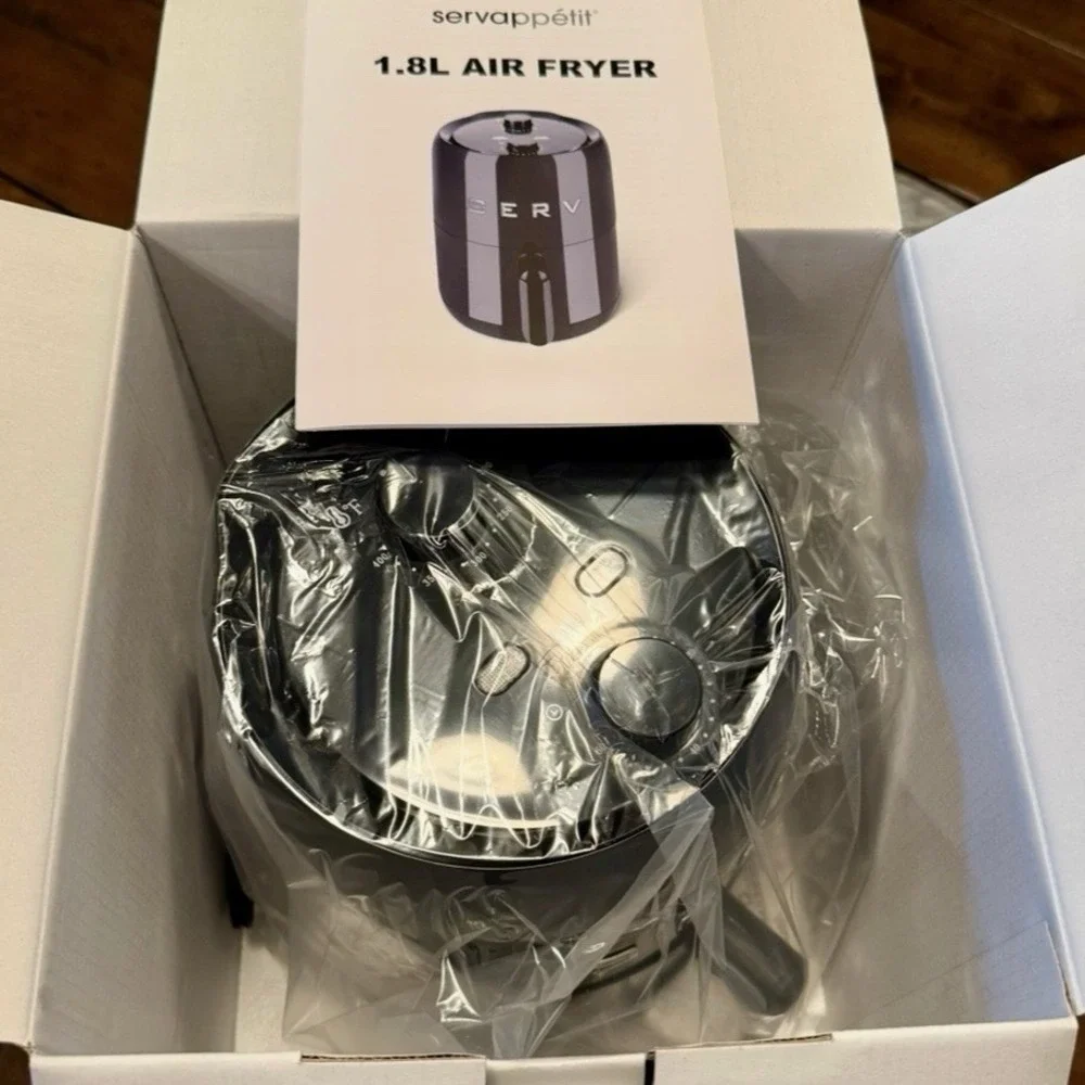 NEW! Servappetit 1.8 L Liter Air Fryer Rack Basket Manual BOX